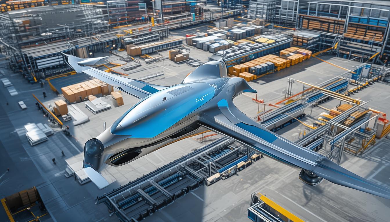 TP1000无人运输机首飞成功，赋予物流新意义_无人化运输_无人运输机载货