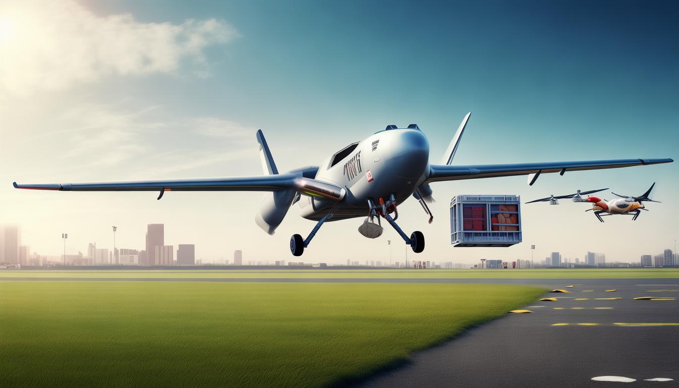 无人运输机发展趋势_无人运输系统_TP1000无人运输机的成功首飞，预示智能空投应用潜力