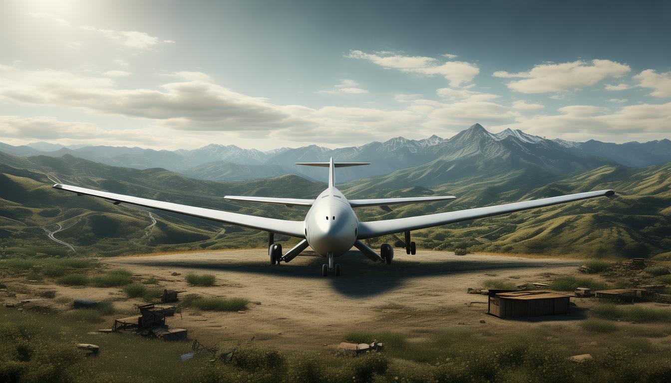 运输机投放无人机_空投无人小飞机_TP1000无人运输机成功首飞，智能空投功能颠覆传统运输