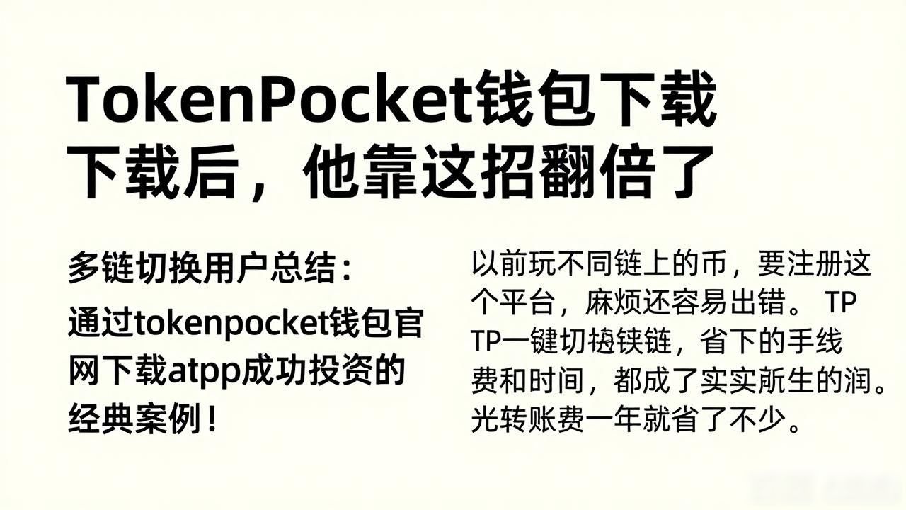 TokenPocket钱包下载后,他靠这招翻倍了