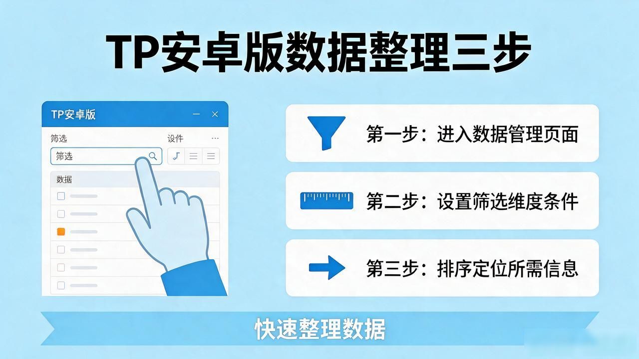 TP安卓版怎么用？三步搞定数据整理