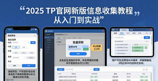 2025 TP官网新版信息收集教程 从入门到实战
