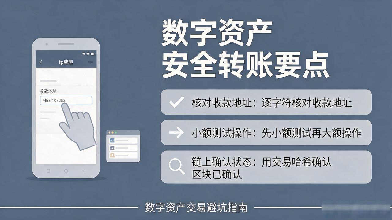 tp钱包安卓下载后怎么安全转账？数字资产交易避坑指南