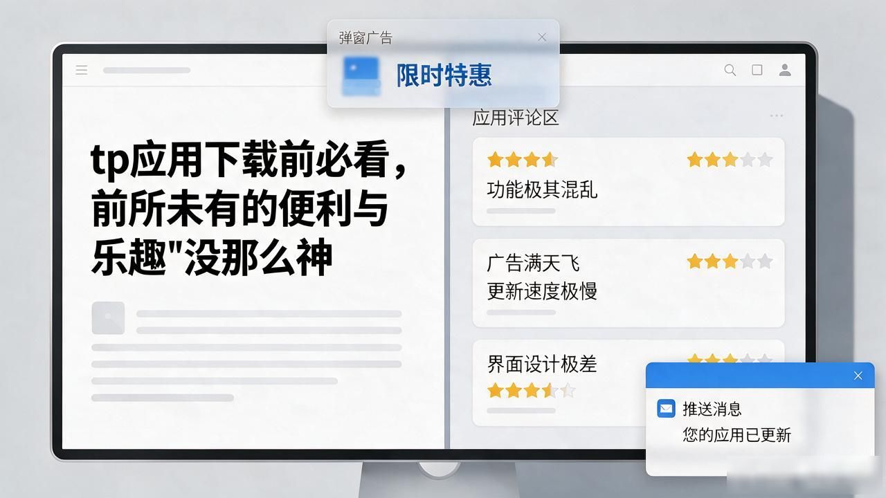 tp应用下载前必看，"前所未有的便利与乐趣"没那么神