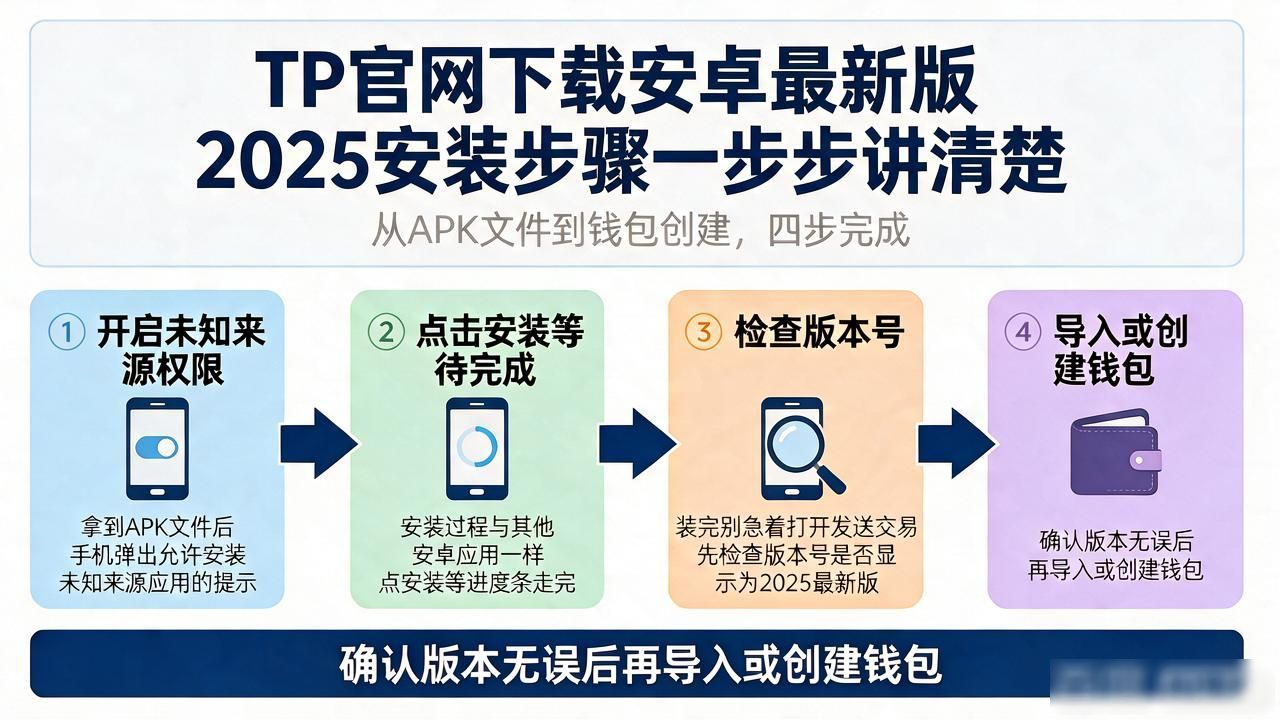 TP官网下载安卓最新版 2025安装步骤一步步讲清楚