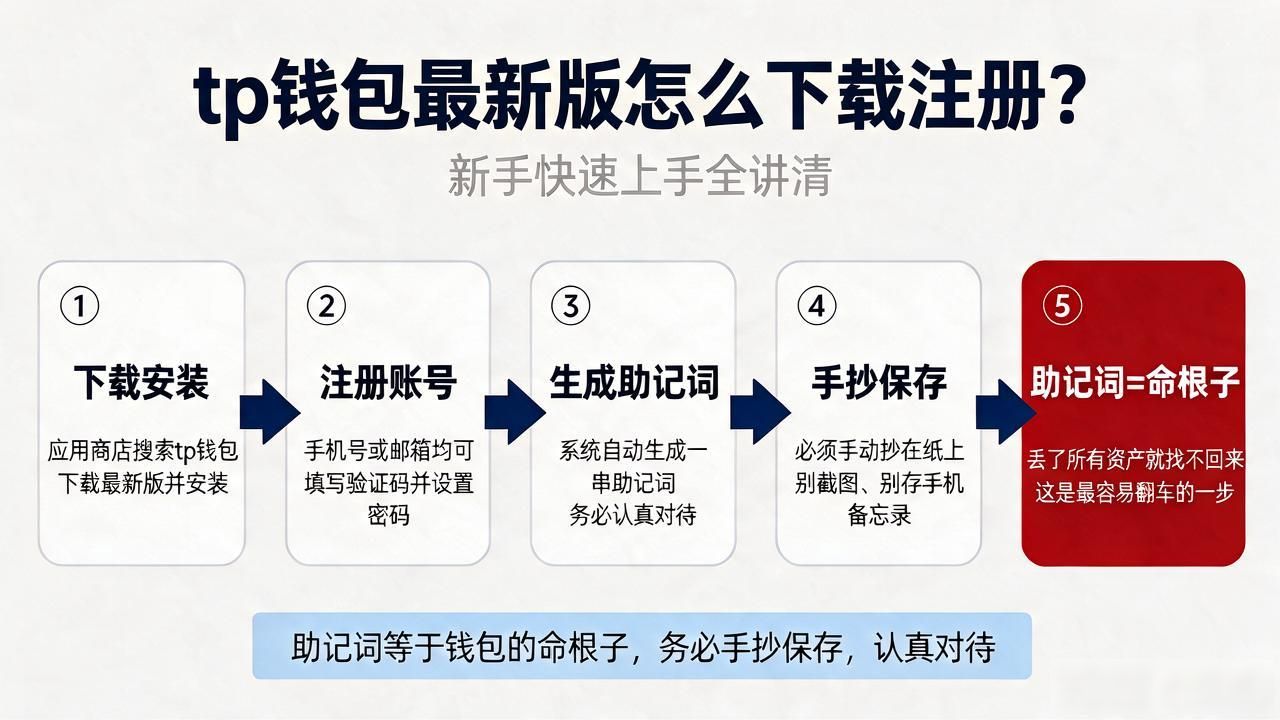 tp钱包最新版怎么下载注册？新手快速上手全讲清