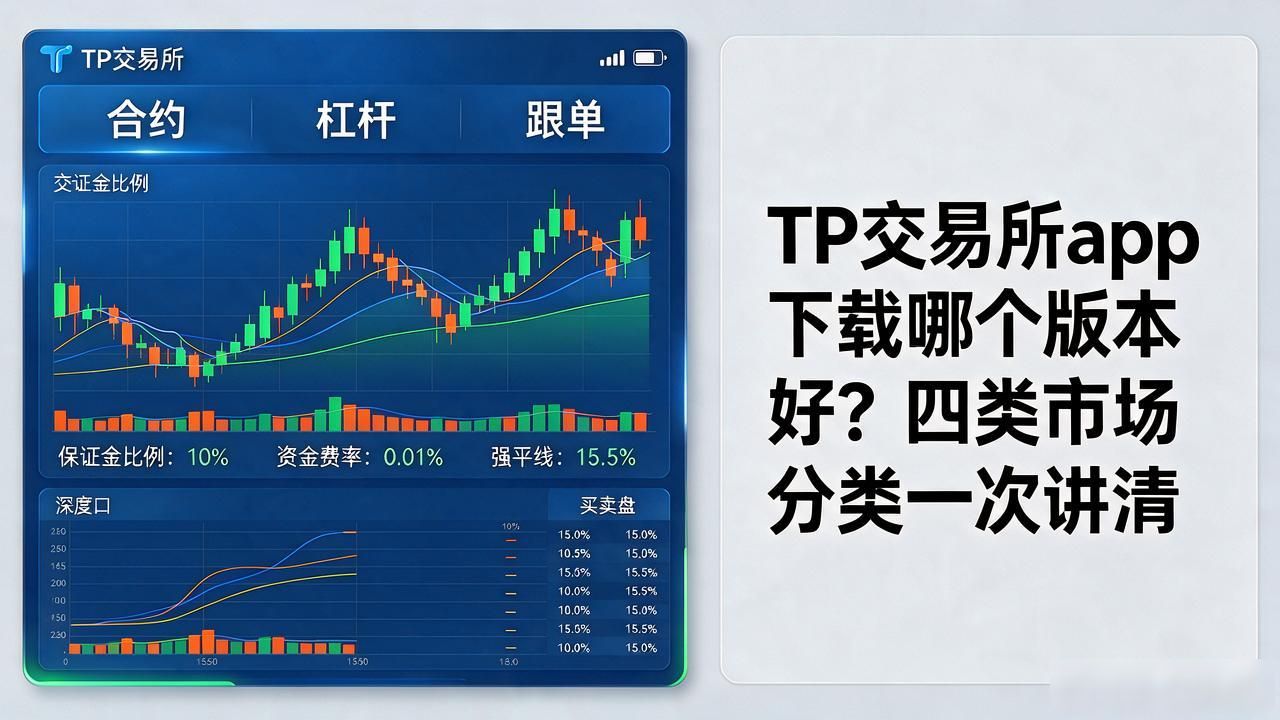 TP交易所app下载哪个版本好？四类市场分类一次讲清