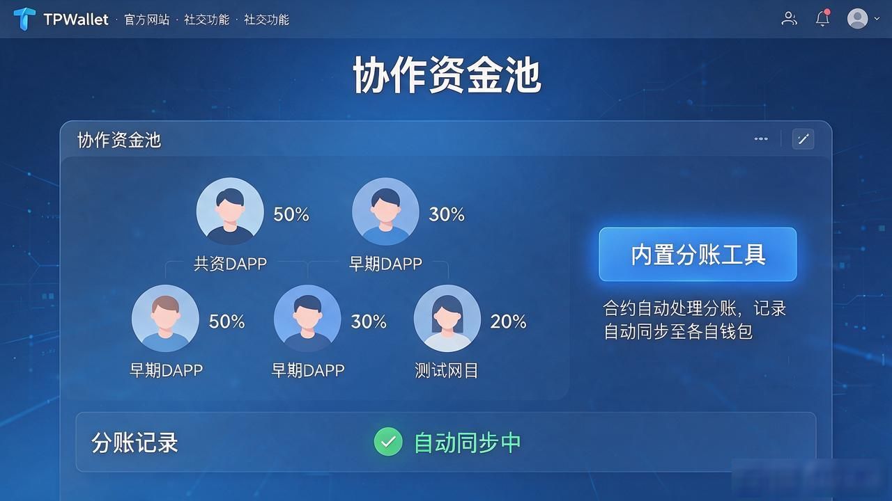 tpwallet官方网站社交功能 用户间资源共享合作怎么实现