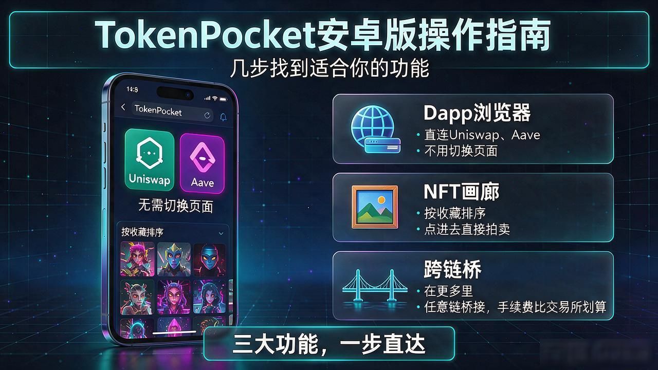 tokenpocket安卓版操作指南：几步找到适合你的功能