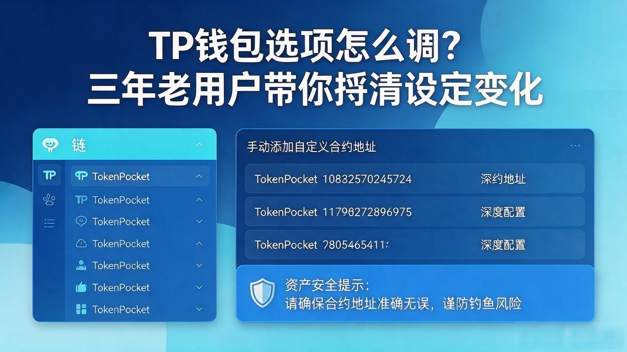 TP钱包选项怎么调？三年老用户带你捋清设定变化